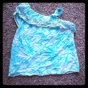 Girls teal shirt